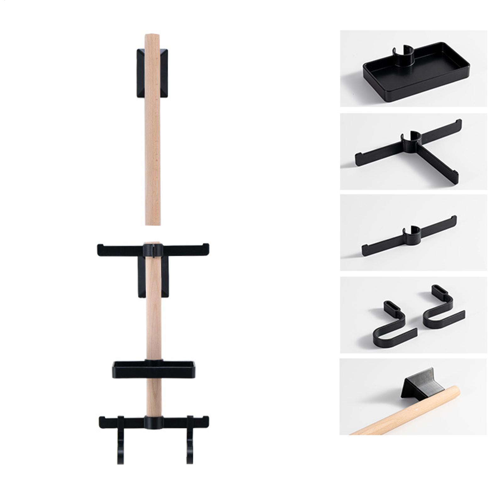 Cycling Gear Organizer Wall - Vertical Cycling Gear Organizer Rack, Wall
