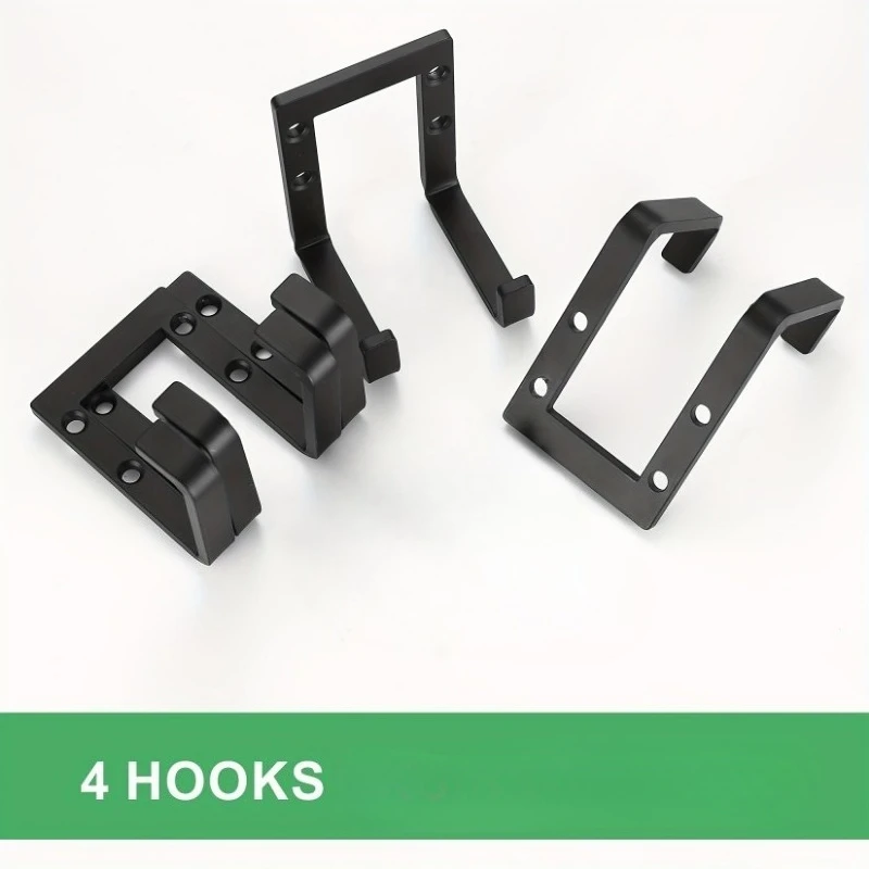 Cycling Gear Organizer Wall - 4PCS Wall Mounted Garage Hook, Multifunctional