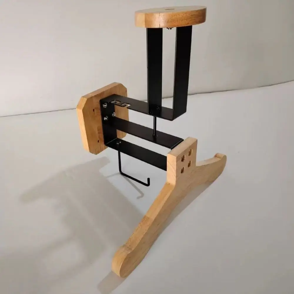 Wood Motorcycle Helmet Holder  - Cycling Gear Organizer Wall ulasan dan harga