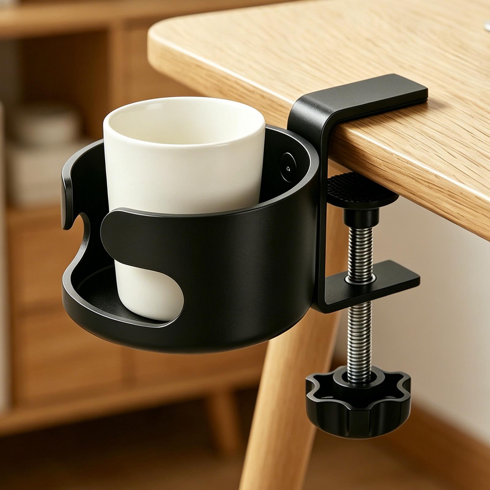 Desk Cup Holder Tabletop Drink - Water Bottle Holder ulasan dan harga