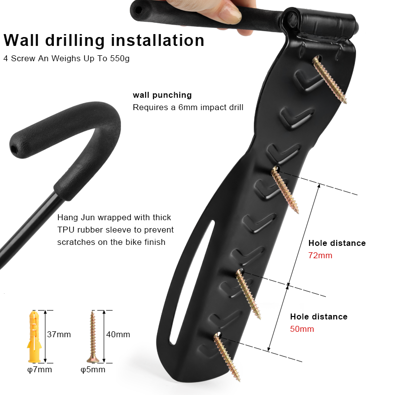 Bicycle Stand Wall Mount Bike  - Cycling Gear Organizer Wall ulasan dan harga