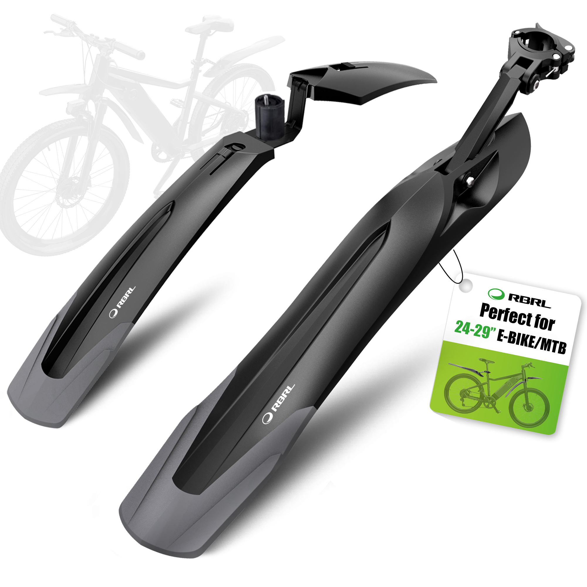 RBRL MTB Bicycle Mudguard Quic - Bike Fender Set ulasan dan harga