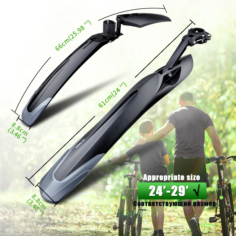 RBRL MTB Bicycle Mudguard Quic - Bike Fender Set ulasan dan harga