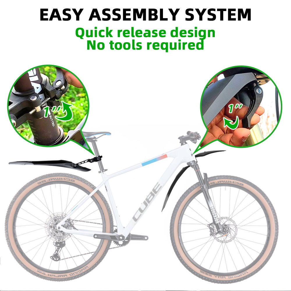 RBRL MTB Bicycle Mudguard Quic - Bike Fender Set ulasan dan harga
