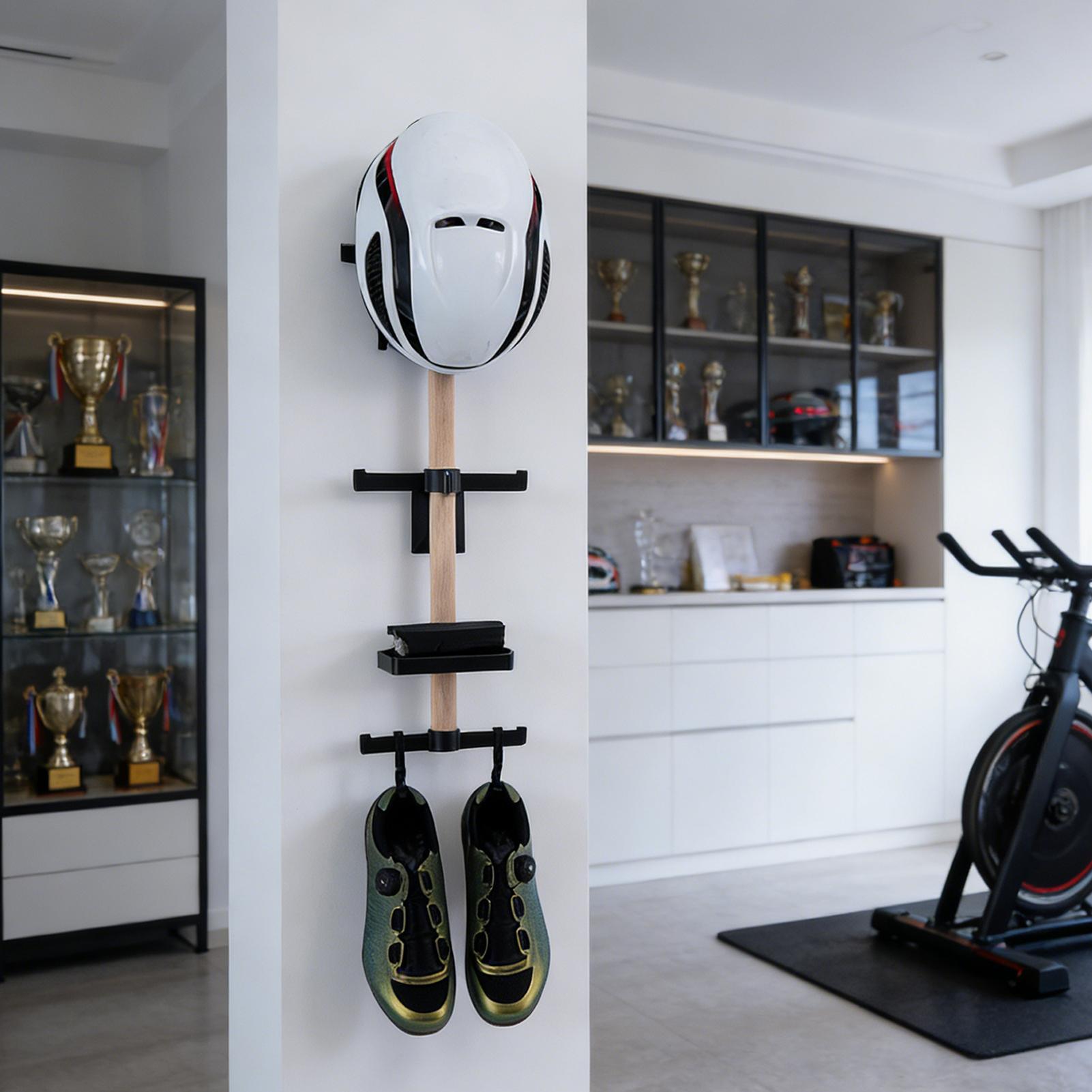 Vertical Cycling Gear Organize - Cycling Gear Organizer Wall ulasan dan harga