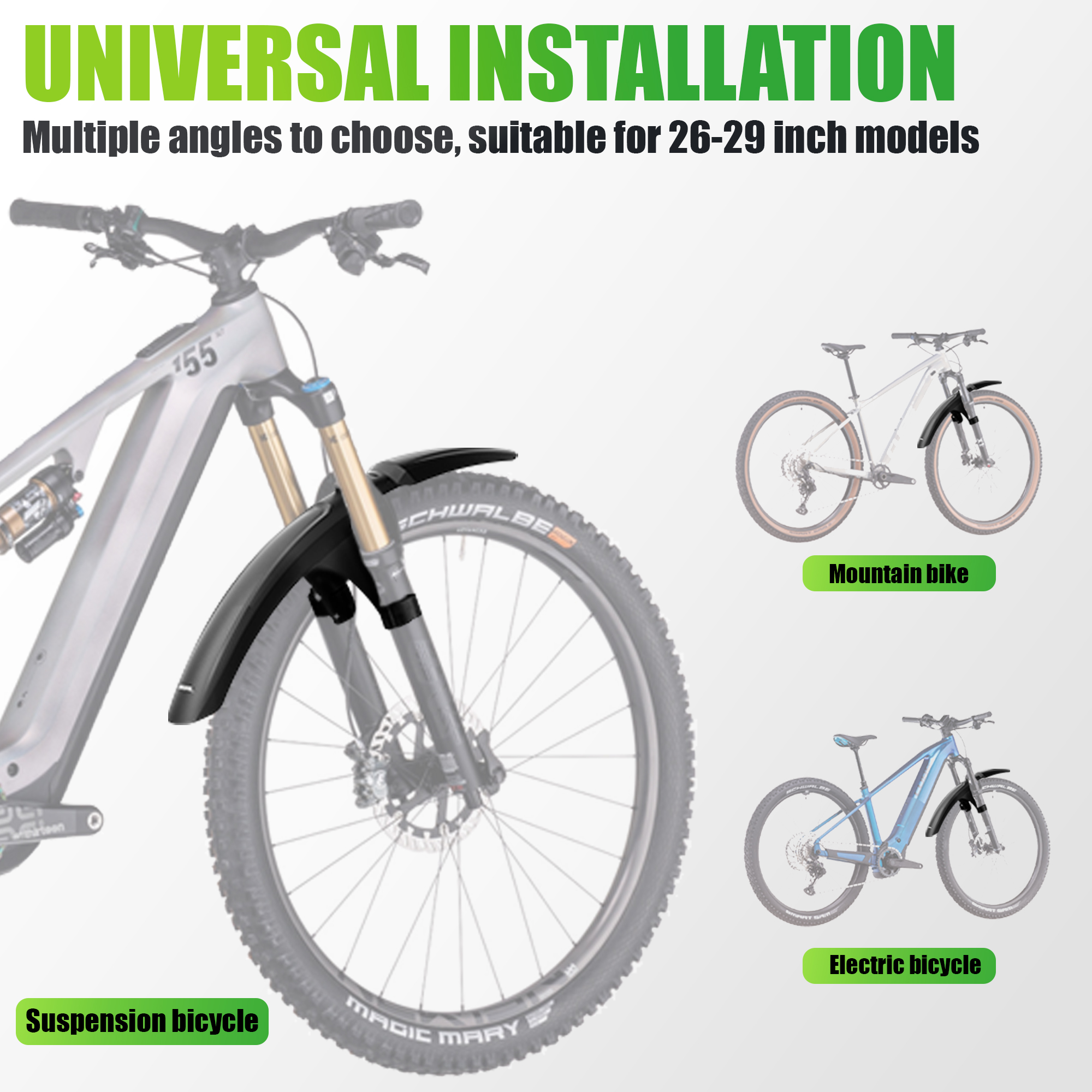RBRL Bike Front Mudguard Full  - Bike Fender Set ulasan dan harga