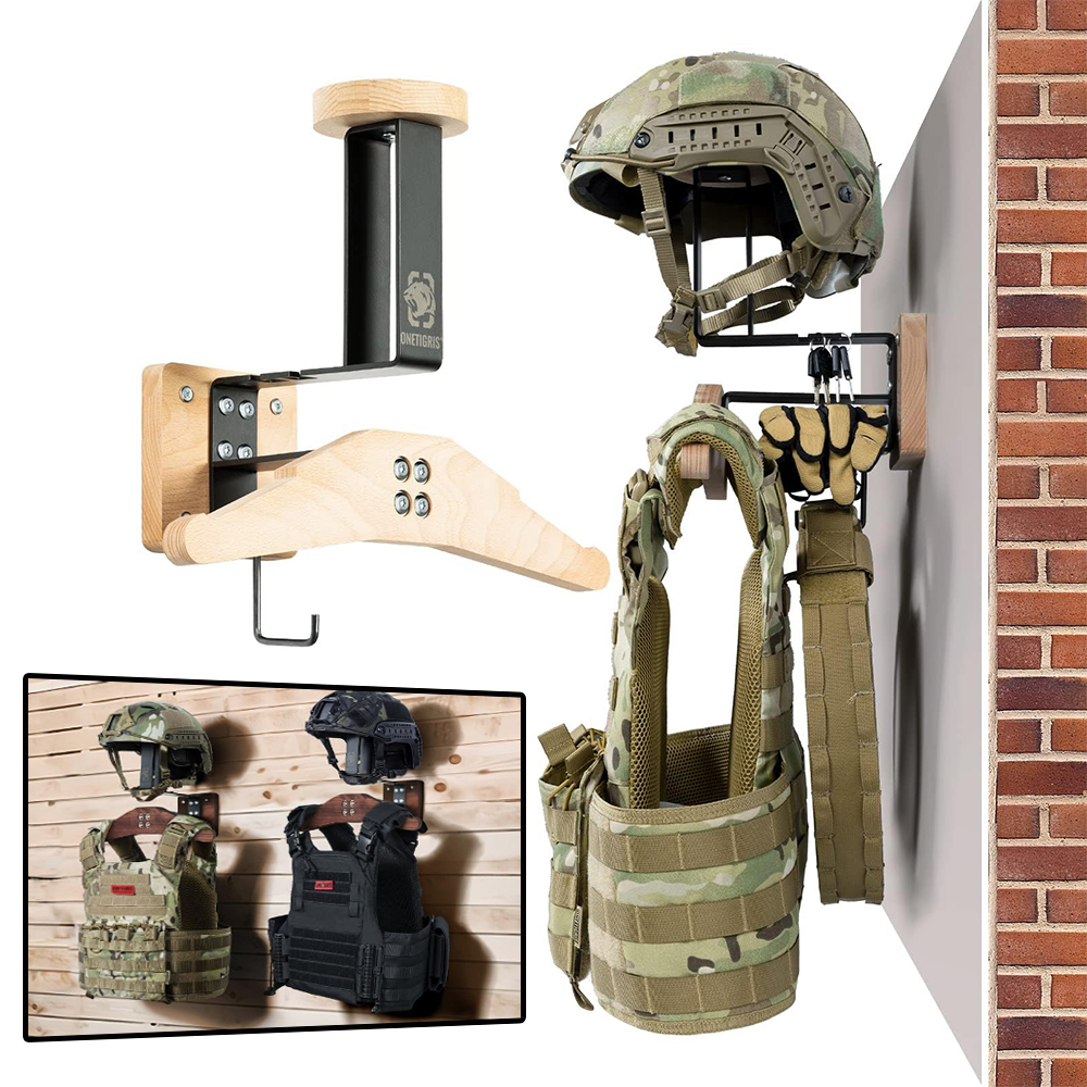 Motorcycle Helmet Holder Wall  - Cycling Gear Organizer Wall ulasan dan harga