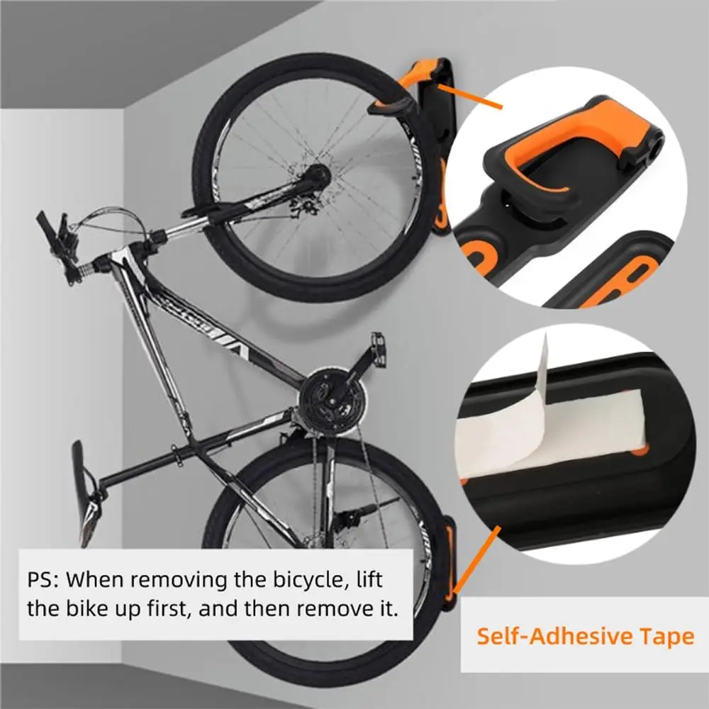 1PC Bicycle Wall Mount Rack Mt - Cycling Gear Organizer Wall ulasan dan harga