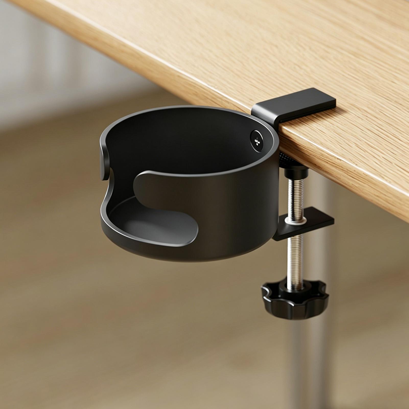 Desk Cup Holder Clamp Adjustab - Water Bottle Holder ulasan dan harga