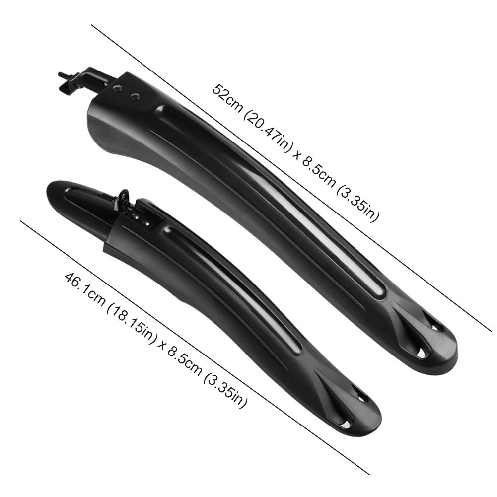 2pcs Bicycle Fender PP Soft Pl - Bike Fender Set ulasan dan harga