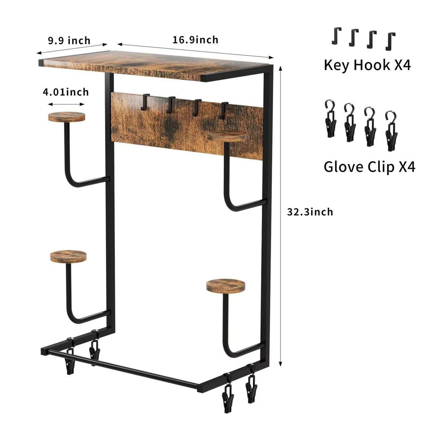 Motorcycle Helmet Holder, Wall - Cycling Gear Organizer Wall ulasan dan harga